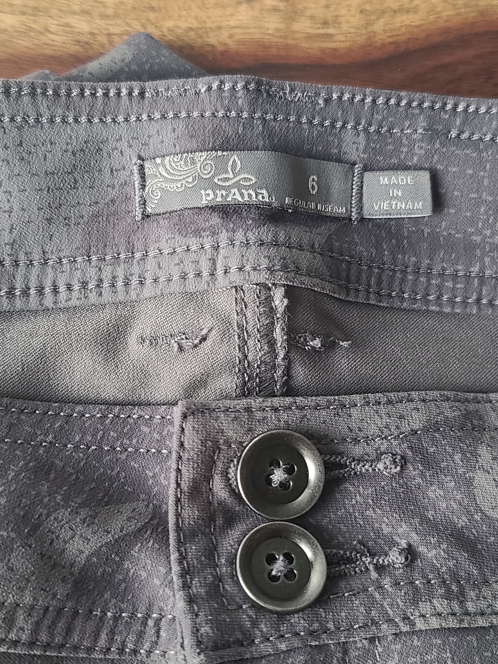 prAna Women's Gray Jeans - Size 6